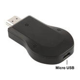M2 Android 1080P Ezcast HDMI Dongle / HDMI AirPlay DLNA WIFI Displayer Receptor para Android OS / iOS / MAC OS / Dispositivos Windows, Soporte para compartir en línea a TV WIFI Display